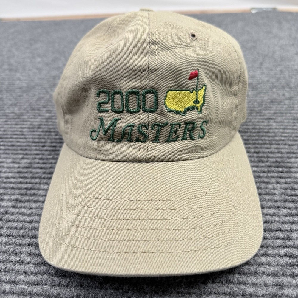 Vintage 2000 Masters Golf American Needle Strapback Adjustable Hat Cap USA Made